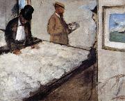 Edgar Degas Portraits dans un Bureau,Nouvelle Orleans oil painting